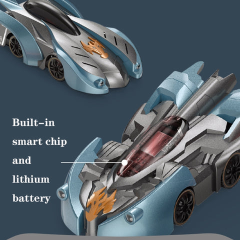 Remote Control Wall Climbing Car Mini Electric Remote Control Car Children Toy, Red Charge Handle RC Edition, Red Flame Handle RC Edition, Blue Break Handle RC Edition, Blue Lightning Handle RC Edition, Red Charge Watch RC Edition                      ...