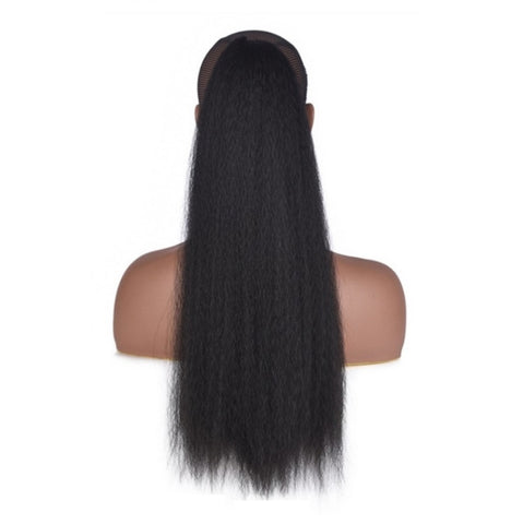 Fluffy Corn Whisker Long Curly Hair Fake Ponytail, 1.1B #, 2.2 #, 3.4 #, 4.27 #, 5.30 #, 6.BUG #