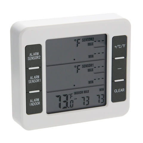 SN010 Wireless Indoor Outdoor High-Precision Thermometer Electronic Refrigerator Thermometers, One to One