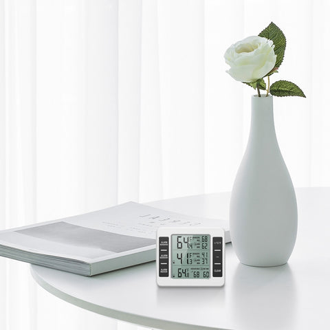 SN010 Wireless Indoor Outdoor High-Precision Thermometer Electronic Refrigerator Thermometers, One to One