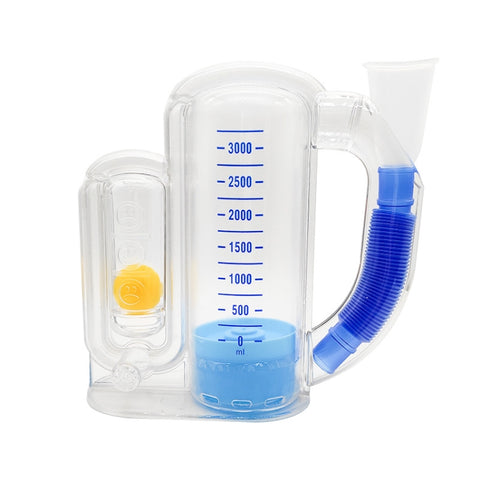 Respiratory Training Device Lung Capacity Training Pulmonary Function Exercise Rehabilitation Device, Three Ball, Single Ball 3000ml, Single Ball  5000ml
