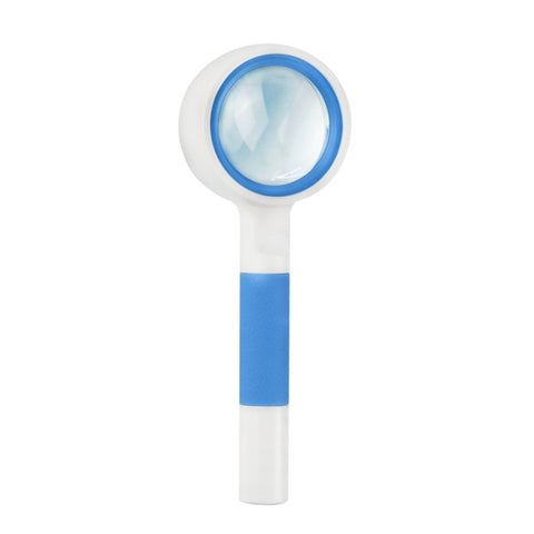 Hand-Held Reading Magnifier Glass Lens Anti-Skid Handle Old Man Reading Repair Identification Magnifying Glass, 37mm 16 Times (Black White), 37mm 16 Times (Blue White), 50mm 7 Times (Black White), 50mm 7 Times (Blue White), 65mm 6 Times (Black White)  ...