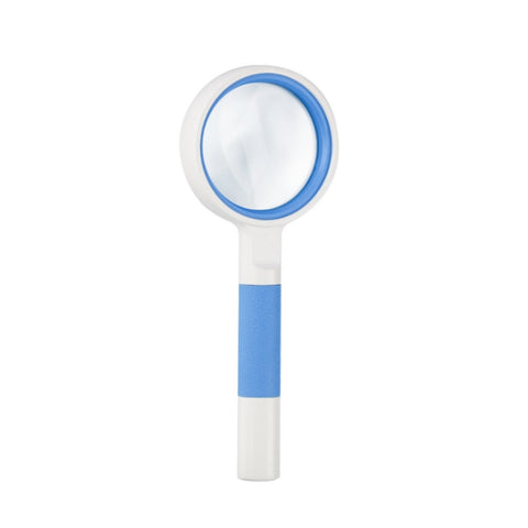 Hand-Held Reading Magnifier Glass Lens Anti-Skid Handle Old Man Reading Repair Identification Magnifying Glass, 37mm 16 Times (Black White), 37mm 16 Times (Blue White), 50mm 7 Times (Black White), 50mm 7 Times (Blue White), 65mm 6 Times (Black White)  ...