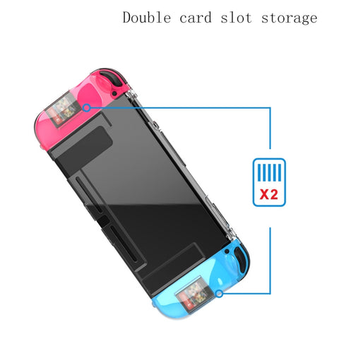 DSS-139 All-Inclusive Transparent Light And Thin Protective Case For Nintendo Switch Console, DSS-139