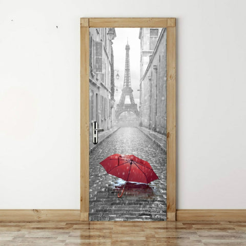 3D Wallpaper Poster Stickers Self Adhesive Removable Home Door Decoration Stickers, 60cm×180cm, 38.5cm×200cm, 77cm×200cm