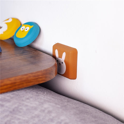 10 PCS Crash Pad for Wall Door Handle Silicone Cushion Pad