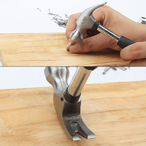 MYTEC Mini Multi-Functional Hammer Hardware Tools Home Escape Claw Hammer, Style: Electroplated Version, Electroplated Version, Polished  Version, Mini  Version