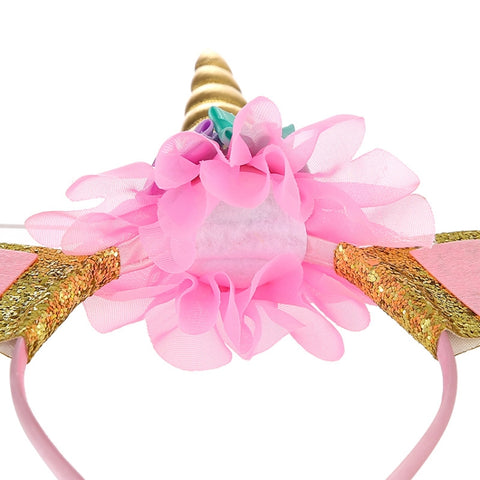 Cartoon Headband Children Birthday Festival Party Hair Accessories, White 1, Silver 1, Colorful 1, Rose Red 1, Blue 1
