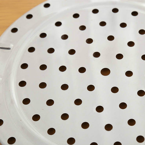2 PCS Multifunctional Stainless Steel Three-leg Steamed Bun Steamed Rack, 20cm, 22cm, 24cm