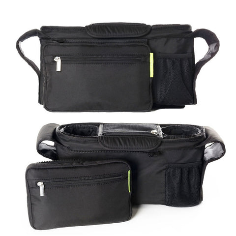 Baby Stroller Storage Hanging Bag Large Capacity Storage Bag Foldable Storage Basket Hanging Bag, Stroller Storage Bag