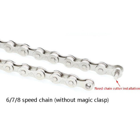 Mountain Road Bike Chain Electroplating Chain, Specification:, 6/7/8 Speed, 9 Speed chain, 10 Speed, 11 Speed