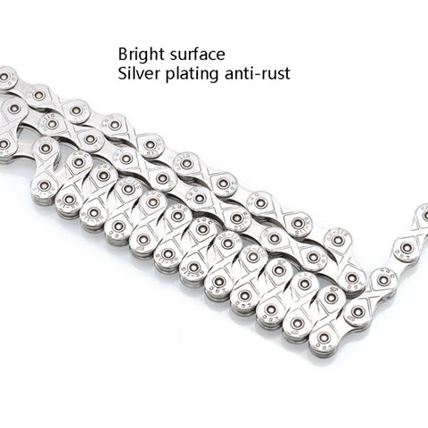 Mountain Road Bike Chain Electroplating Chain, Specification:, 6/7/8 Speed, 9 Speed chain, 10 Speed, 11 Speed