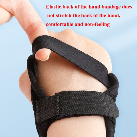 Pen-Holding Posture Wrist Correction Belt Primary School Students Writing Anti-Hook Wrist Corrector,Size:, M (Black), S (Blue), S  (Pink), M (Blue), M  (Pink)