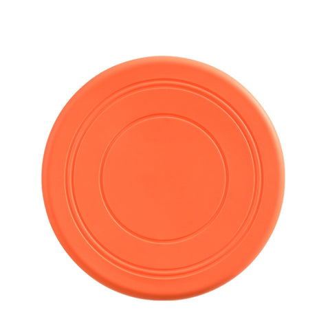 Pet Toy Flying Disc Pet Interactive Training Floating Water Bite-Resistant Soft Flying Disc, Orange, Black, Red, Purple, Blue, Yellow, Green