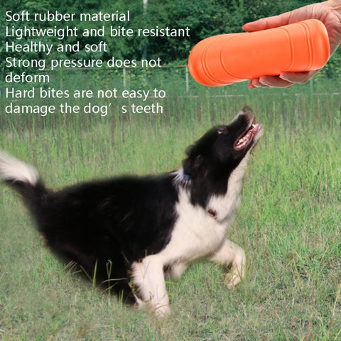 Pet Toy Flying Disc Pet Interactive Training Floating Water Bite-Resistant Soft Flying Disc, Orange, Black, Red, Purple, Blue, Yellow, Green