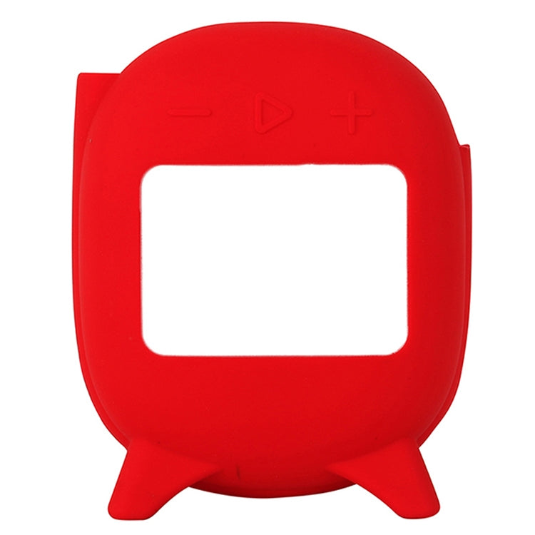 For JBL Clip 4 Bluetooth Speaker Silicone Case Protective Case, Style 1 (Red), Style 1 (Black), Style 1 (Yellow), Style 1 (Blue), Style 1 (Army Green), Style 1 (Silver Gray), Style 1 (Orange)