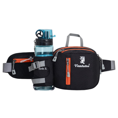 Tanluhu FK389 Outdoor Sports Waist Bag Multi-Purpose Running Water Bottle Bag Riding Carrying Case, 2L