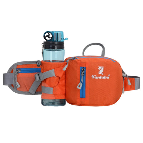 Tanluhu FK389 Outdoor Sports Waist Bag Multi-Purpose Running Water Bottle Bag Riding Carrying Case, 2L