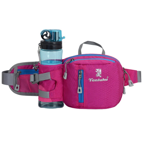 Tanluhu FK389 Outdoor Sports Waist Bag Multi-Purpose Running Water Bottle Bag Riding Carrying Case, 2L