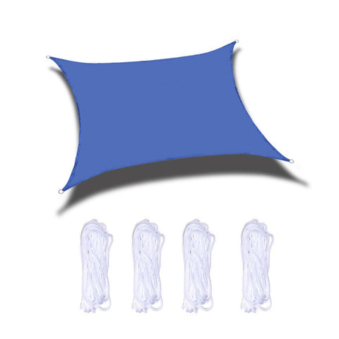 Outdoor Garden Sunshade Sail Waterproof Anti-UV Canopy, Size: 4m x 5m, 4m x 5m