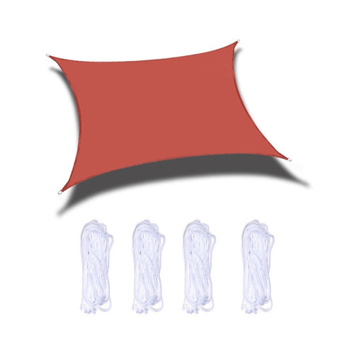 Outdoor Garden Sunshade Sail Waterproof Anti-UV Canopy, Size: 4m x 5m, 4m x 5m