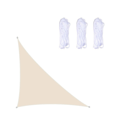 Triangle Outdoor Garden Sunshade Sail Waterproof Anti-UV Canopy, Size: 3m x 3m x 4.3m, 3m x 3m x 4.3m