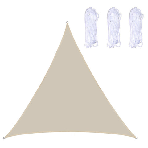 Triangle Outdoor Garden Sunshade Sail Waterproof Anti-UV Canopy, Size: 2.4m x 2.4m x 2.4m, 2.4m x 2.4m x 2.4m, 2.4m x 2.4m x 2.4