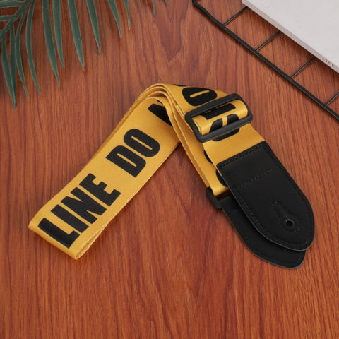 3 PCS Printed Ukulele Guitar Strap, Length: 85-135cm, National Style, Pink Panda, Yellow and Letter, Cartoon, Black White Gant, Blue Flash, Red Flame