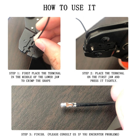 Multi-Function Mini Terminal Connect Crimped Pliers Terminal Connect Crimping Pliers, SN-28B