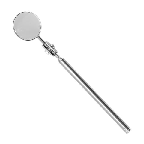 Car Repair Detection Mirror Universal Folding Telescopic Mirror Welding Chassis Inspection Mirror, Silver 50mm, Silver 30mm, Black Handle 50mm, Red Handle 50mm, Purple Handle 50mm, Pink Handle 50mm