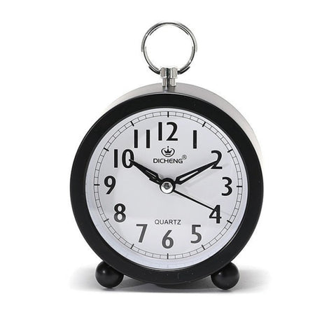 Office Home Round Alarm Clock Student Watch Gift, Red, Green, Blue, Black, Pink, Grey