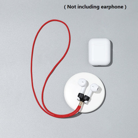 Wireless Earphones Acrylic Strong Magnetic Anti-Lost Rope For AirPods, Red, Black