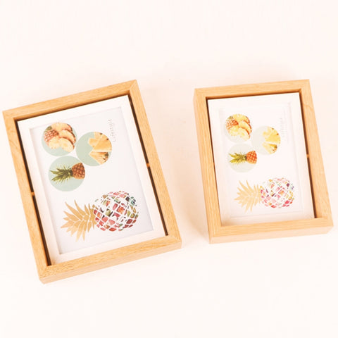 Wooden Rotating Double-Sided Swinging Table Photo Frame Size:, 6 inch, 7 inch, 8 inch