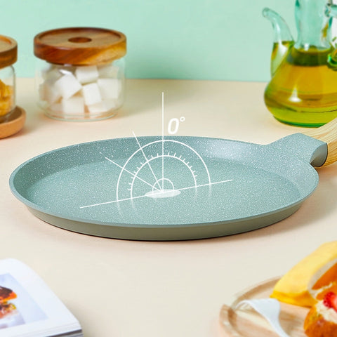 Non-Adhesive Pan Cake Crust Omelette Breakfast Pancake Pan, Pink 6 inch, Pink 10 inch, Black 6 inch, Black 8 inch, Black 10 inch, Green 20cm, Green 28cm
