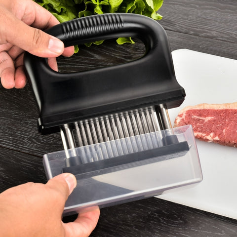 48 Pneumatizer With Handle Tender Meat Knuckle Utensils Kitchen Tool Barbecue Meat, 48-pin  20A48