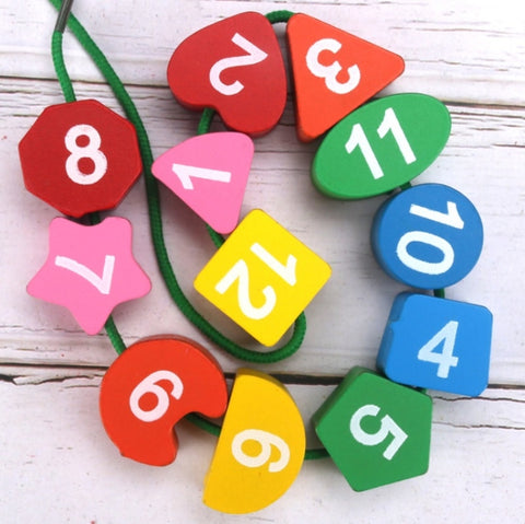 3 PCS Number Clock Children Building Block Toy Early Education Puzzle Shape Matching Puzzle, Penguin