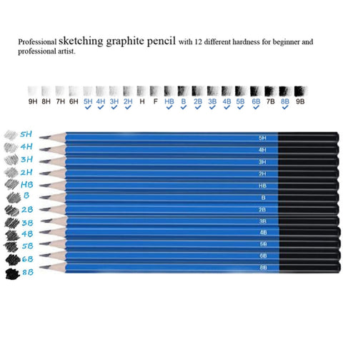 72 in 1 Sketch Pencil Color Lead Set Student Hand-Painted Art Color Pencil, Hand-Painted Art Pencil