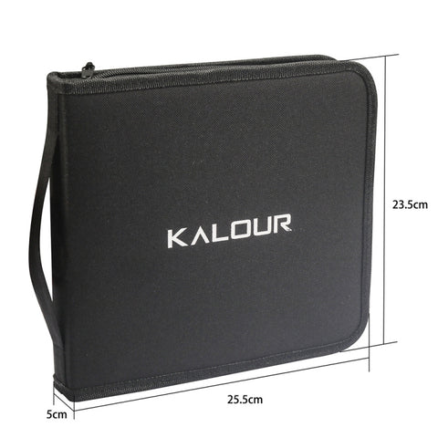 KALOLR YW-PC083  83 in 1 Portable Sketch Tool Water-Soluble Color Lead Metal Color Lead Combination Sketch Drawing Set, YW-PC083
