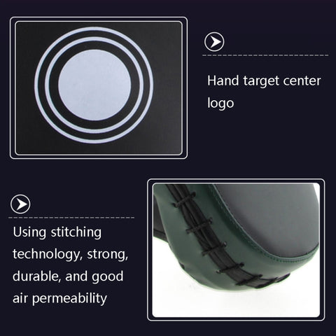 Arc Boxer Target Space Leather Training Hand Target, Arc Green
