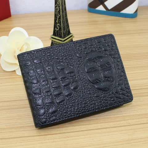Crocodile Pattern Driver License Cover Universal Driver License Holder Card Slot ID Card Holder, Blue, Black, White, Orange, Red, Pink, Rose Red