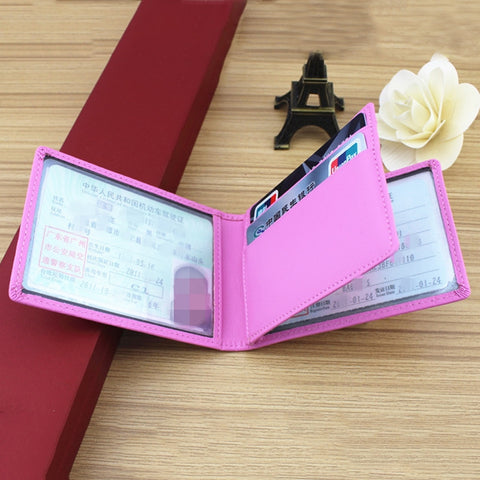 Crocodile Pattern Driver License Cover Universal Driver License Holder Card Slot ID Card Holder, Blue, Black, White, Orange, Red, Pink, Rose Red
