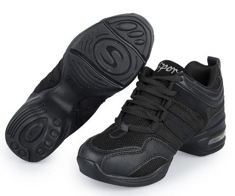 Soft Bottom Mesh Breathable Modern Dance Shoes Heightening Shoes for Women, 42, 35