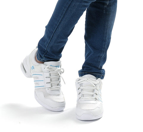 Soft Bottom Mesh Breathable Modern Dance Shoes Heightening Shoes for Women, 42, 35