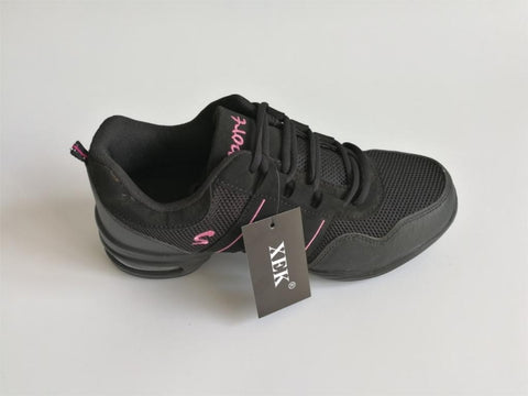 Soft Bottom Mesh Breathable Modern Dance Shoes Heightening Shoes for Women, 42, 35