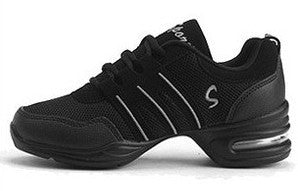 Soft Bottom Mesh Breathable Modern Dance Shoes Heightening Shoes for Women, 42, 35