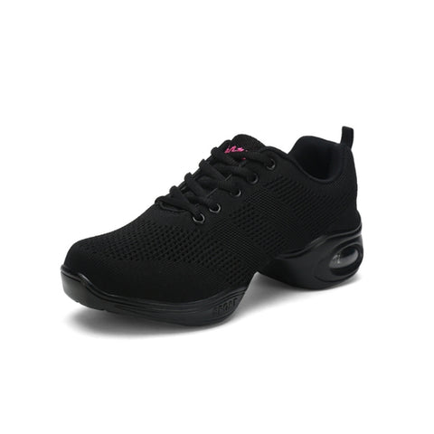 Soft Bottom Mesh Breathable Modern Dance Shoes Heightening Shoes for Women, 42, 35