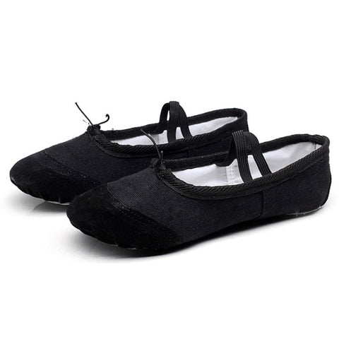 Flats Soft Ballet Shoes Latin Yoga Dance Sport Shoes for Children & Adult, 23, 24, 25, 26, 27, 28, 29, 30, 31