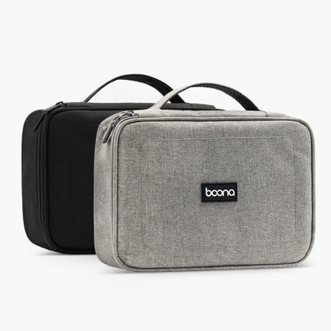 Baona BN-B005 Multi-Function Digital Storage Bag Hard Disk U Disk Earphone Storage Bag, Gray, Black