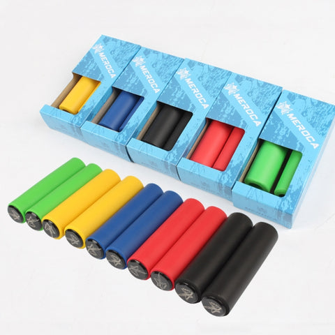 MEROCA Mountain Bike Grip Cover Shock Absorbic Silicone Handlebar Sponge Cover, MEROCA