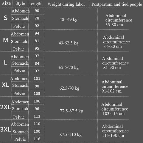 Three-Piece Abdomen Belt Set Elastic Postpartum Abdomen Belt Maternity Corset Belt Waist Belt For Caesarean Section, S, M, L, XL, 2XL, 3XL, Free Size